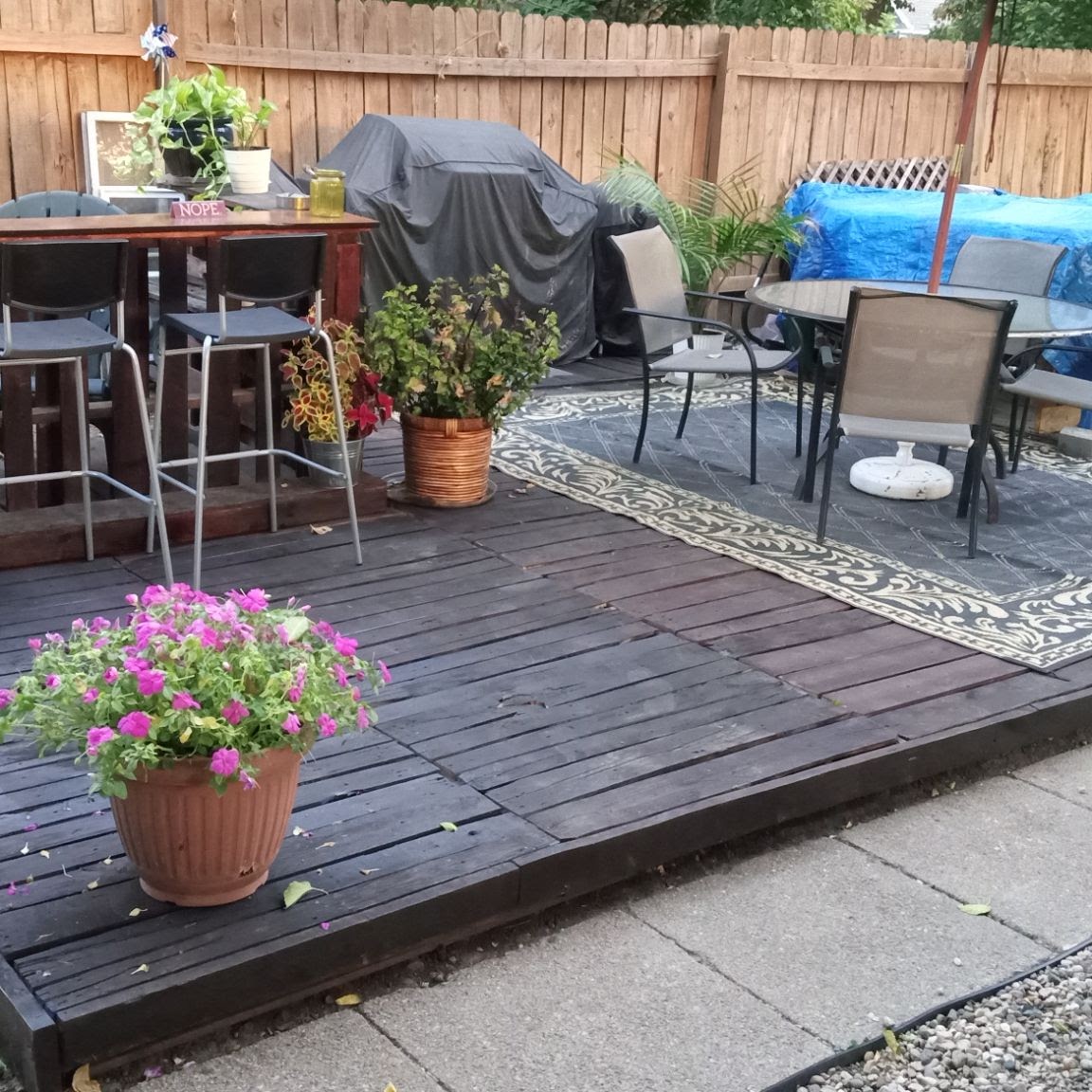 Patio project detail